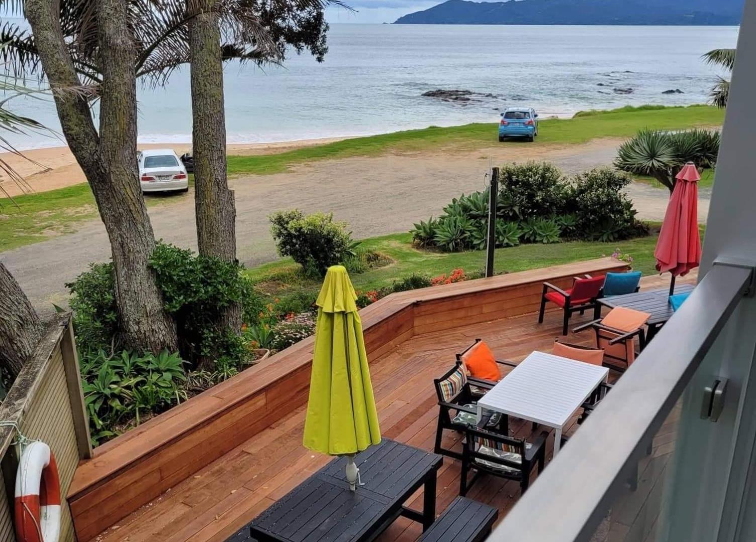Driftwood Lodge Beachfront, Cable Bay, Northland クーパース・ビーチ 部屋 写真